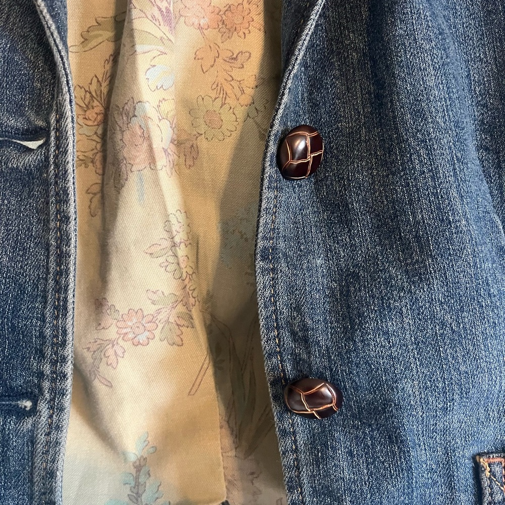 GAP Women's Denim Jacket - Blue 4 - Picture 3 of 3